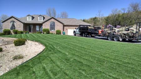 residential home landscape and lawn care